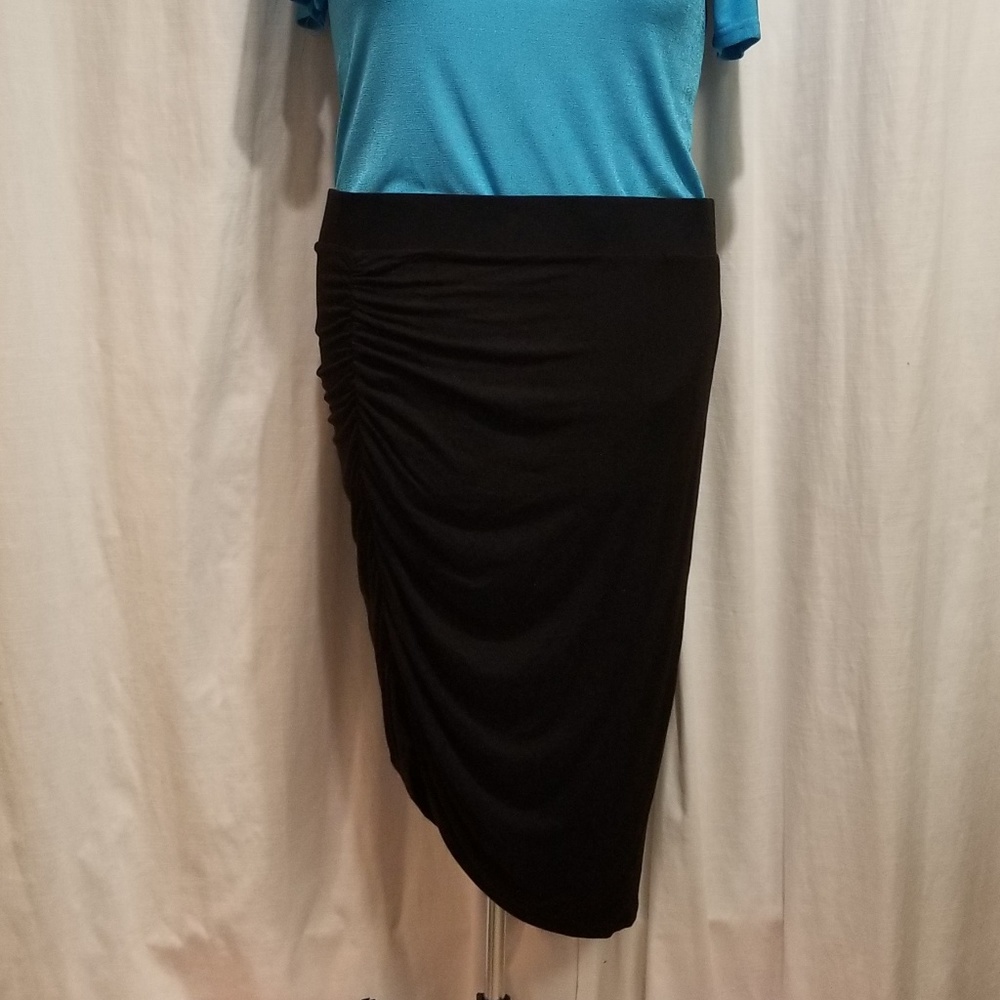 Torrid asymmetrical black skirt